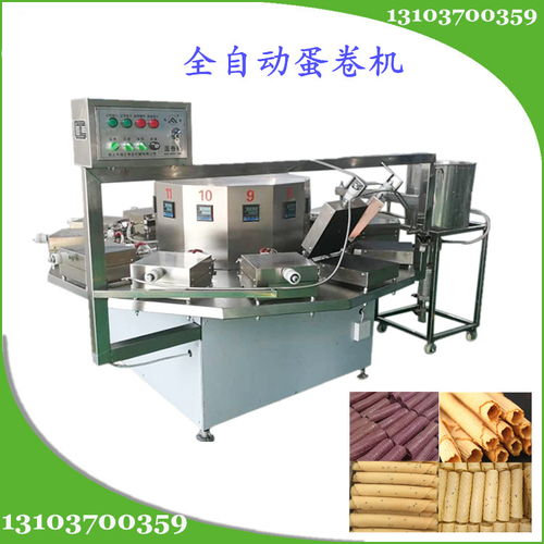 河北邢臺廠家直銷 爆款脆皮新型全自動蛋卷機，專注品質，提供零部件銷售